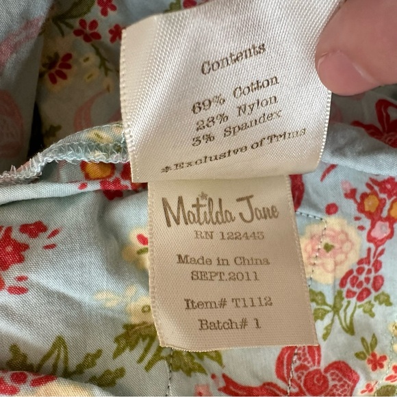 Matilda Jane Serendipity halter Floral Dress 6 - Picture 7 of 7